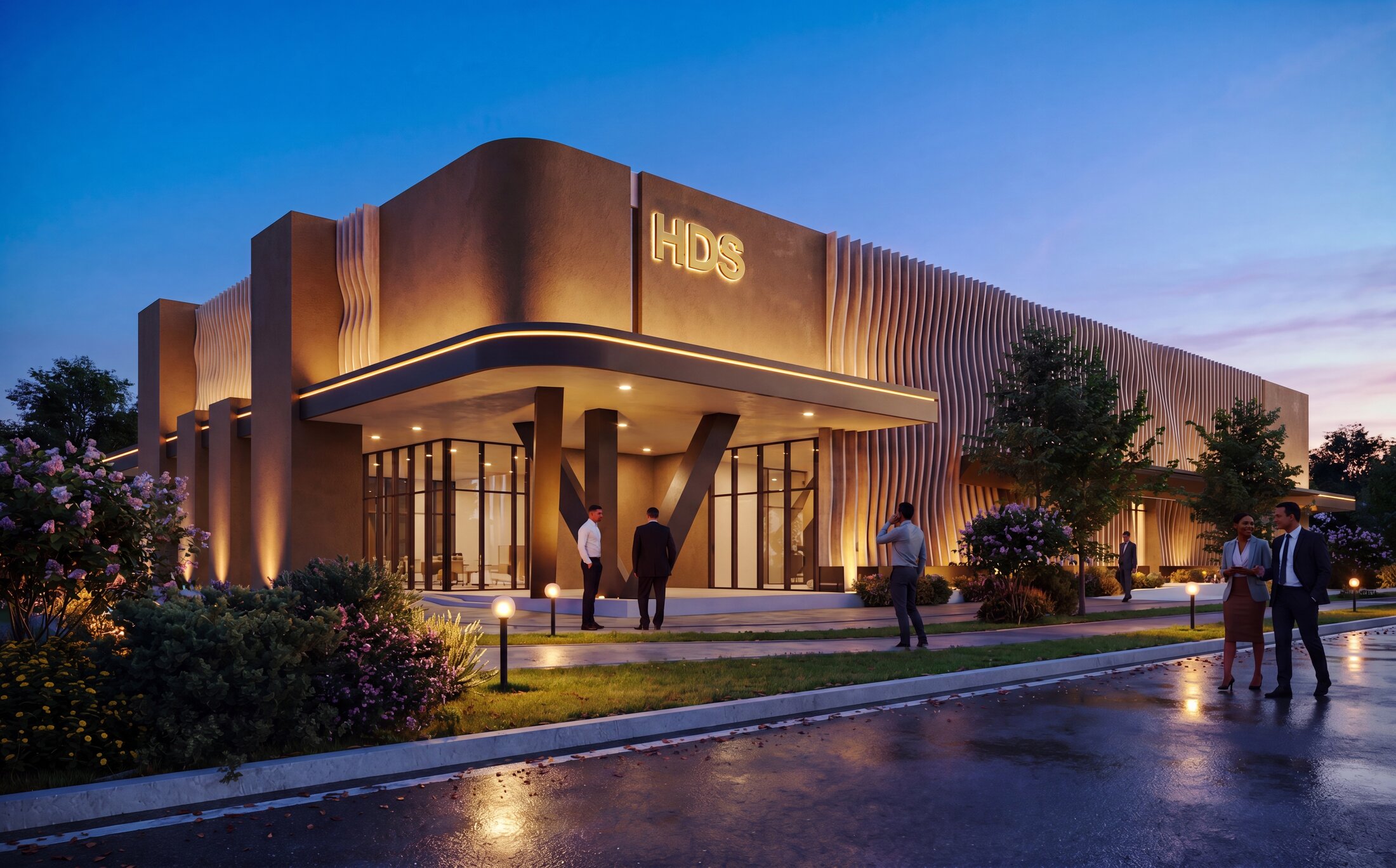 HD Studio building render